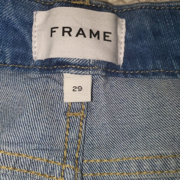 NWT Frame Le Super High Crop Mini Boot Jeans - Picture 5 of 8